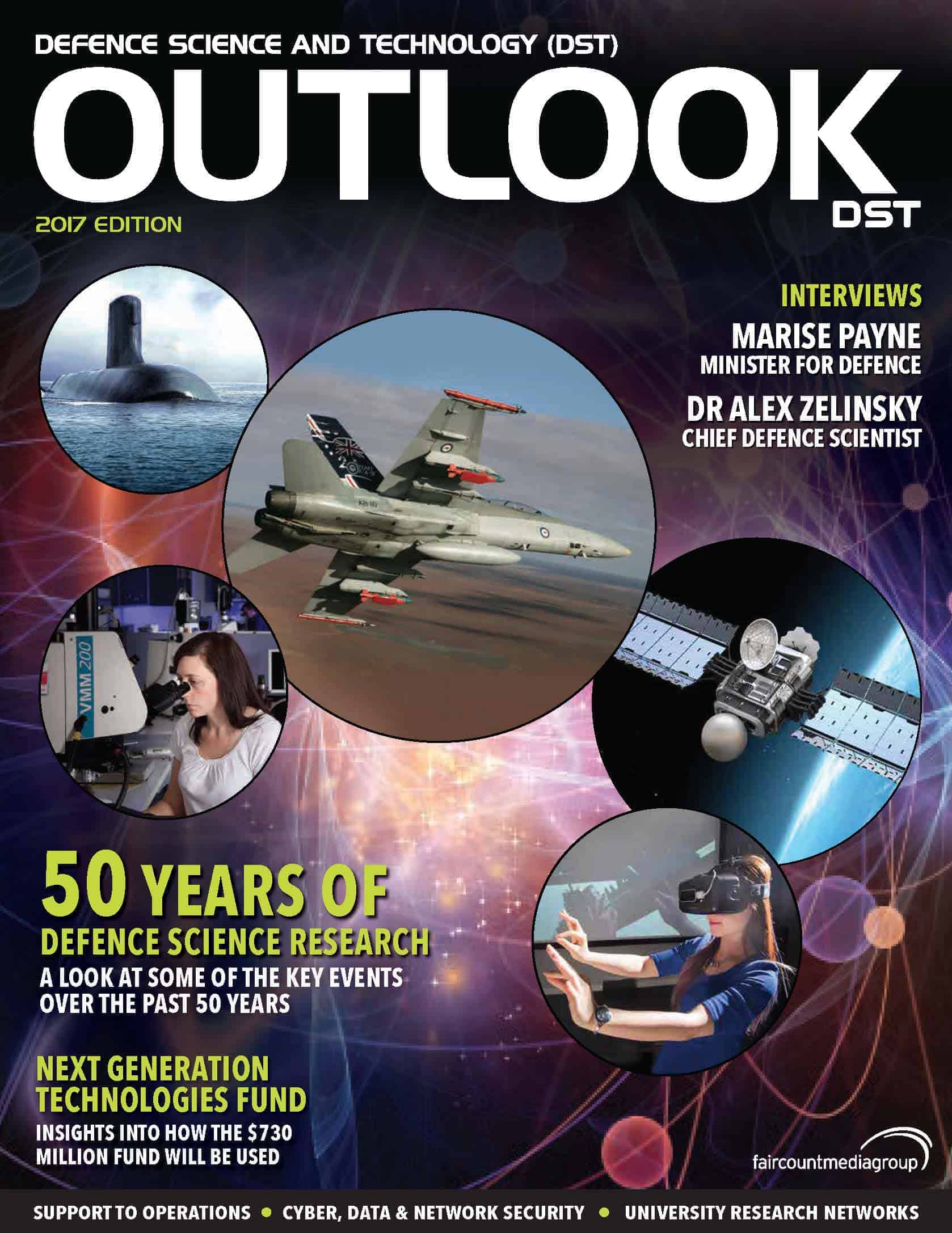 Defence Science And Technology Outlook 2017 Cover
