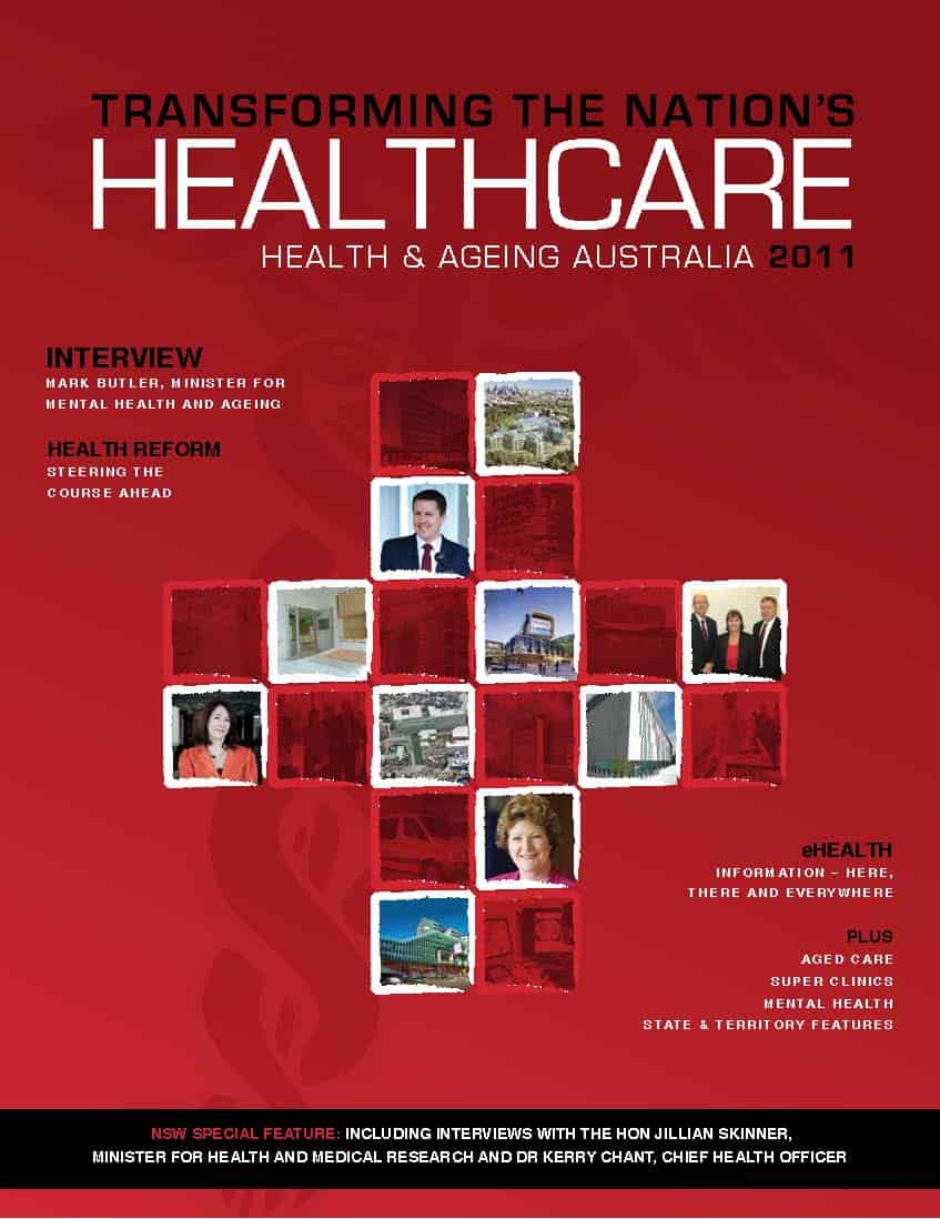 Transforming The Nation's Healthcare 2011 cover